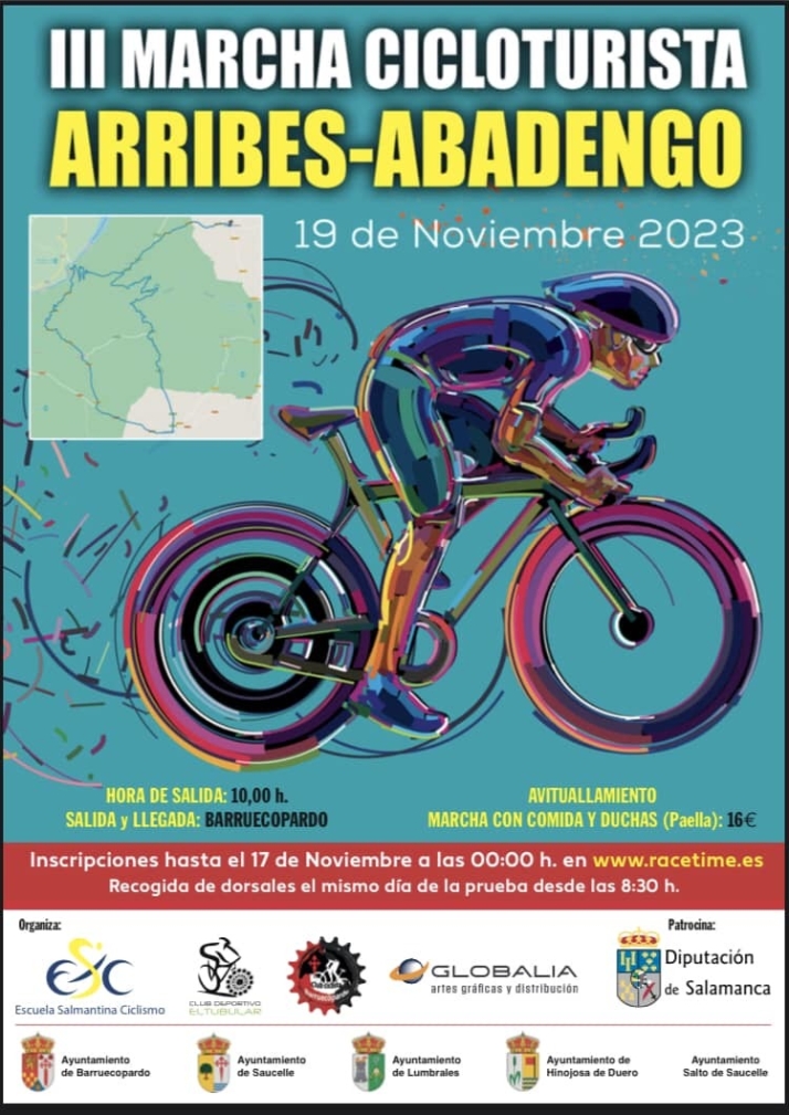 Ya est&aacute; preparada la III Marcha Cicloturista Arribes-Abadengo | Imagen 1