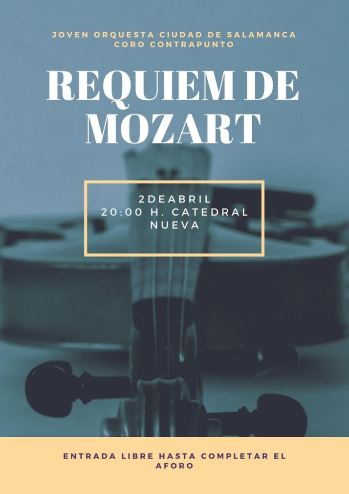 El famoso Requiem de Mozart se interpretar&aacute; este s&aacute;bado en la Catedral Nueva | Imagen 1