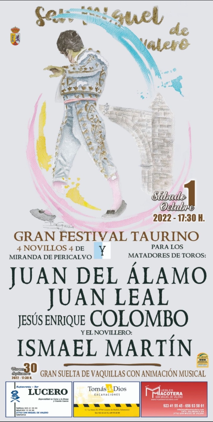 Vuelve el Gran Festival Taurino a San Miguel de Valero | Imagen 1