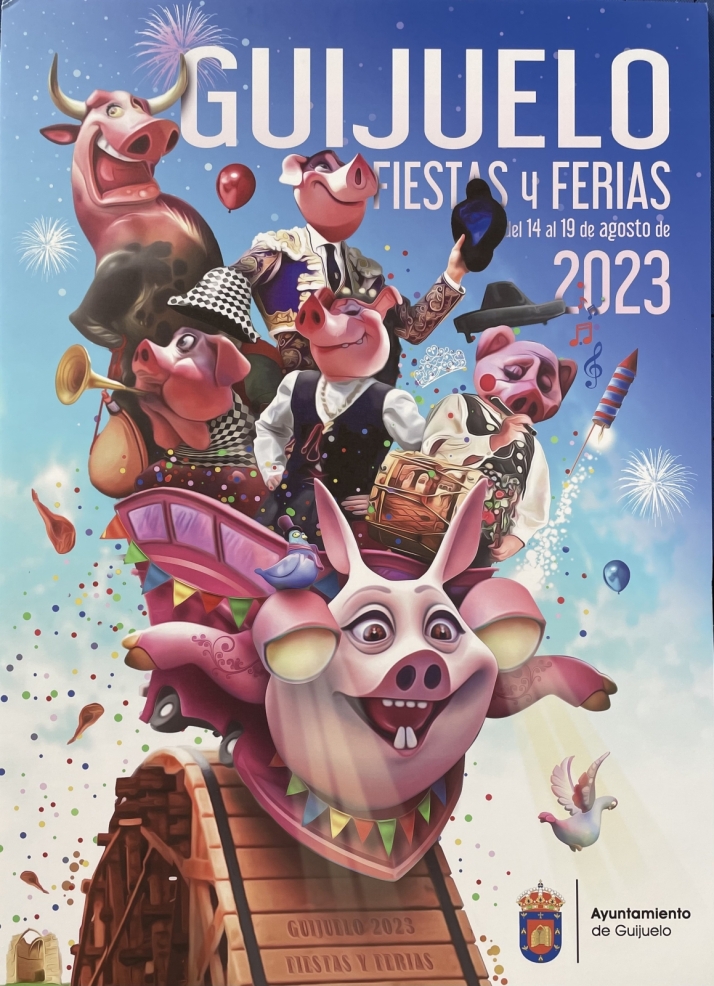 &lsquo;Feria&rsquo;, as&iacute; es la imagen de las Fiestas de Guijuelo 2023 | Imagen 1