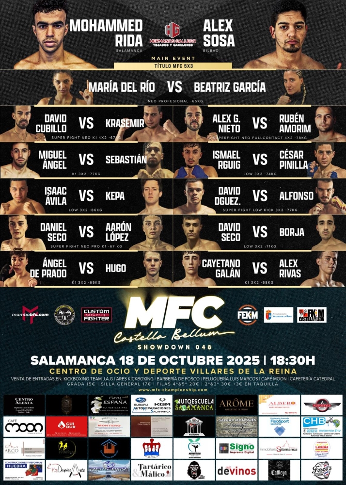 Mohamed Rida peleará por el título profesional de K1 en Salamanca el 18 de octubre | Imagen 1