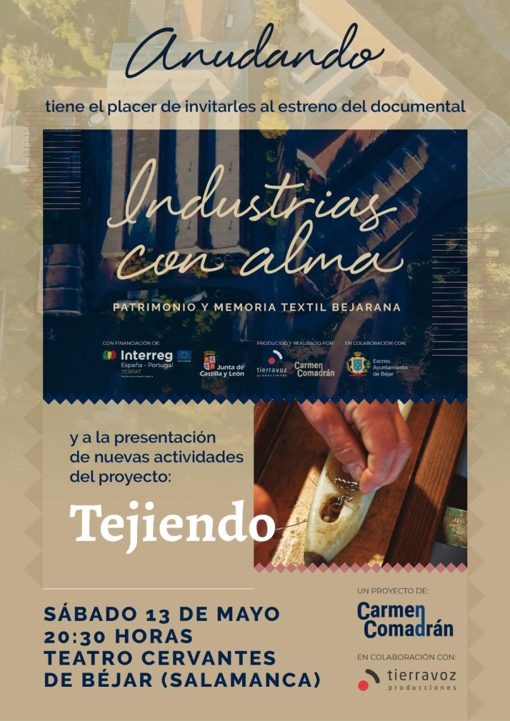 Carmen Comadrán presenta su trabajo audiovisual sobre el textil bejarano | Imagen 1