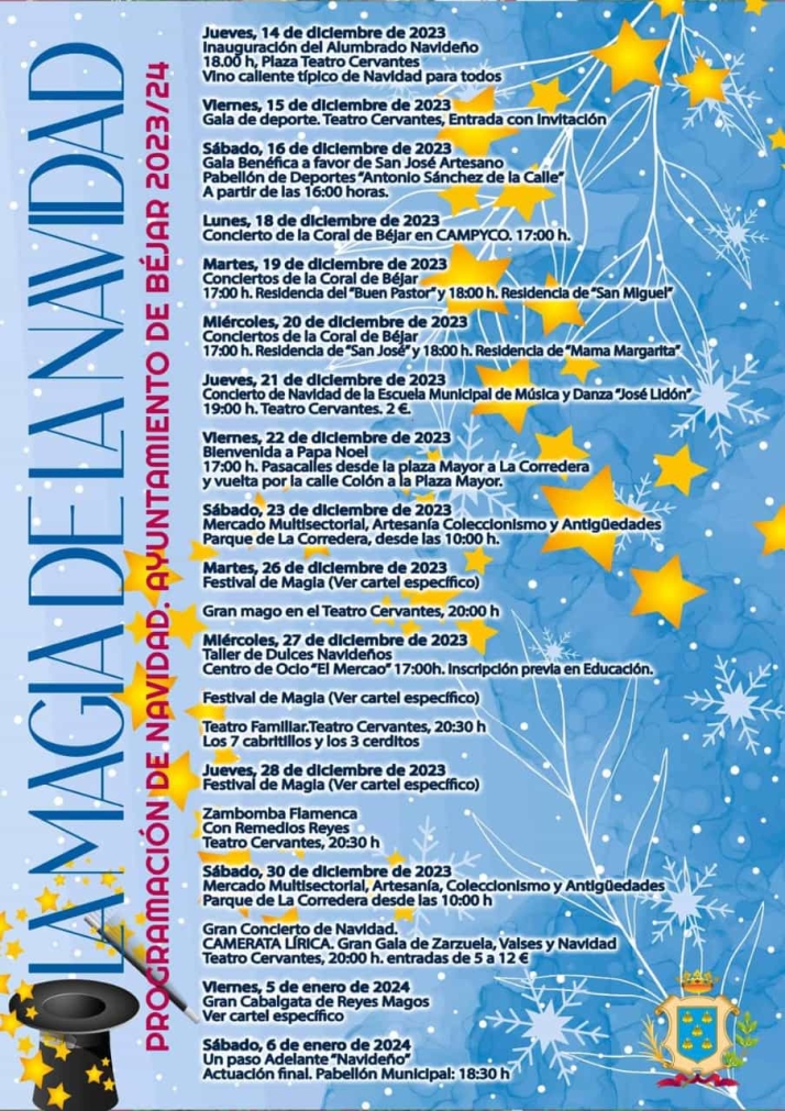 Intensa programación cultural para la Navidad en Béjar | Imagen 1