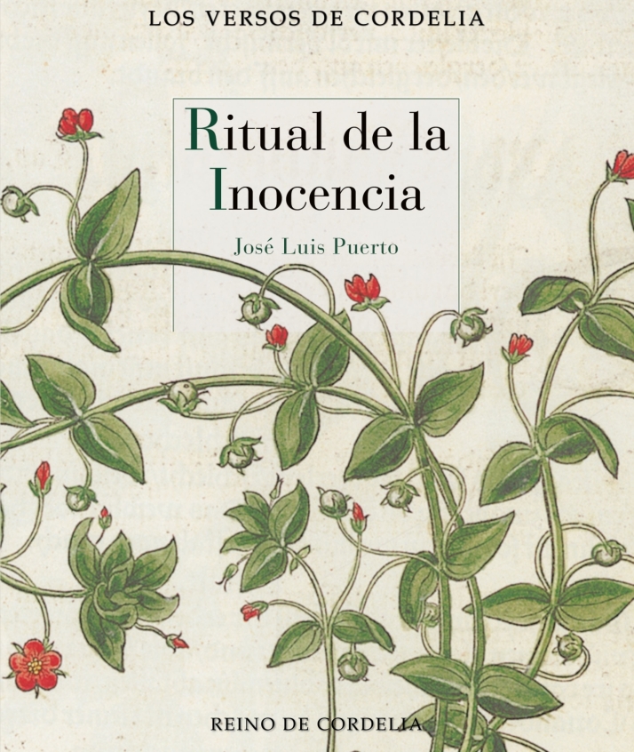 &lsquo;Ritual de la inocencia&rsquo;: nuevo libro de poemas de Jos&eacute; Luis Puerto | Imagen 1