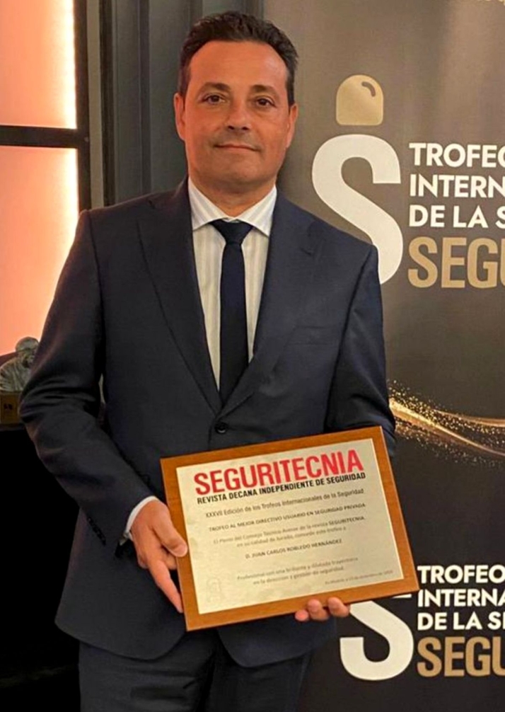 El salmantino reconocido como el Mejor Directivo en los Premios Internacionales de la Seguridad | Imagen 1