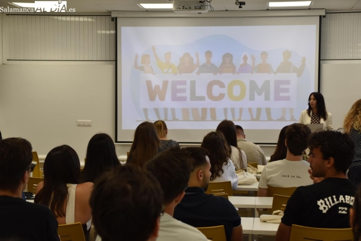 La UPSA inaugura la segunda edición de su prestigioso Programa Internacional Erasmus   denominado ‘Desafíos de las PYMES en marketing y comunicación. Foto Elena Rodríguez