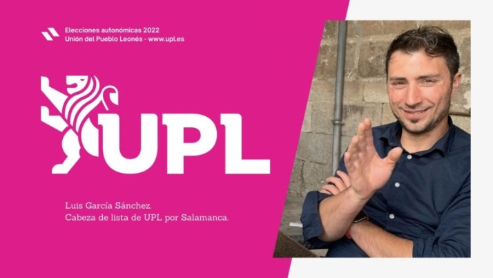 Foto 1 - Luis García es el cabeza de lista de Unión del Pueblo Leonés por Salamanca para las autonómicas