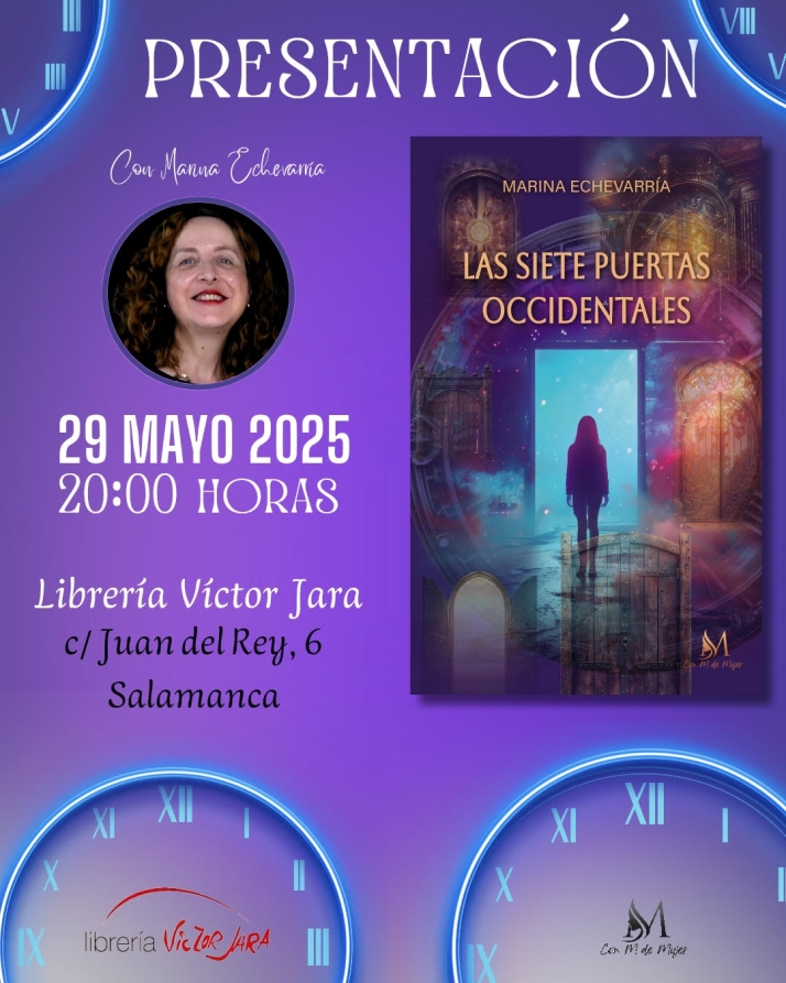 La salmantina Marina Echevarr&iacute;a vuelve a la ciudad para presentar su segunda novela | Imagen 1