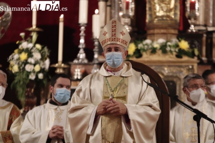 Ceremonia de la toma de posesión de José Luis Retana como obispo de Salamanca - Fotos: Guillermo García