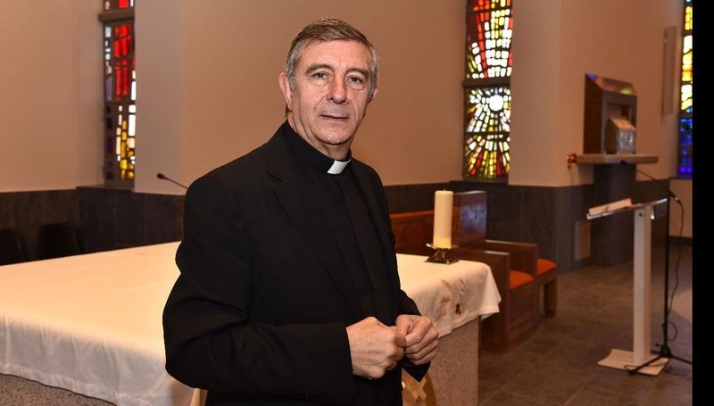 El nuevo obispo de Ciudad Rodrigo, José Luis Retana, en una foto de la Diócesis de Salamanca