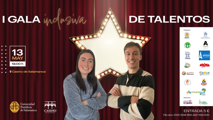 La I Gala Inclusiva de Talentos de la UPSA contar&aacute; con 16 actuaciones el d&iacute;a 13 de mayo | Imagen 1