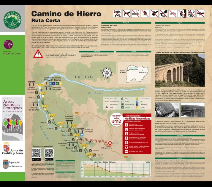 El Camino de Hierro se reinventa con una ruta corta y un nuevo centro de recepción en el muelle de La Fregeneda | Imagen 1