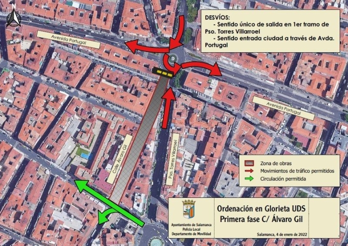 Foto 2 - Las obras en las calles Ancha y Álvaro Gil provocarán cortes de tráfico a partir del próximo lunes
