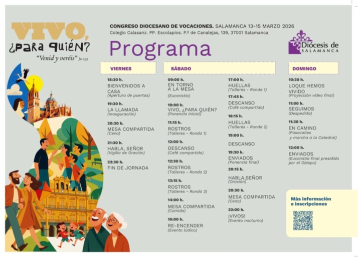 El Congreso Diocesano de Vocaciones re&uacute;ne en Salamanca a m&aacute;s de 500 personas este fin de semana | Imagen 1