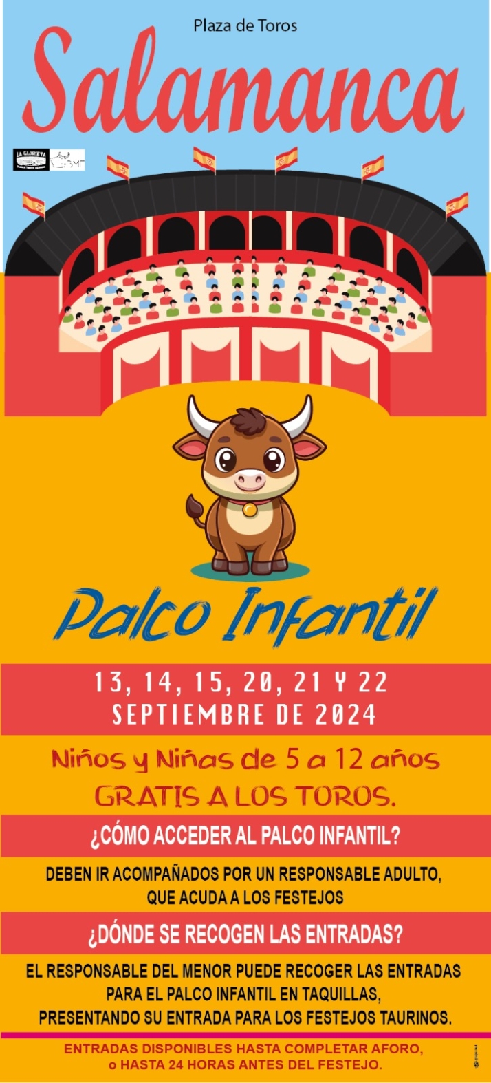 Vuelve el palco infantil para los m&aacute;s peque&ntilde;os en la Feria Taurina de Salamanca  | Imagen 1