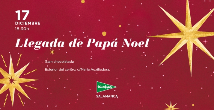 Pap&aacute; Noel llega este domingo a El Corte Ingl&eacute;s de Salamanca | Imagen 1