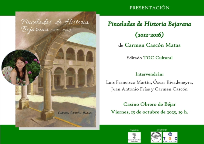 Carmen Casc&oacute;n presenta su segundo volumen de historia bejarana | Imagen 1