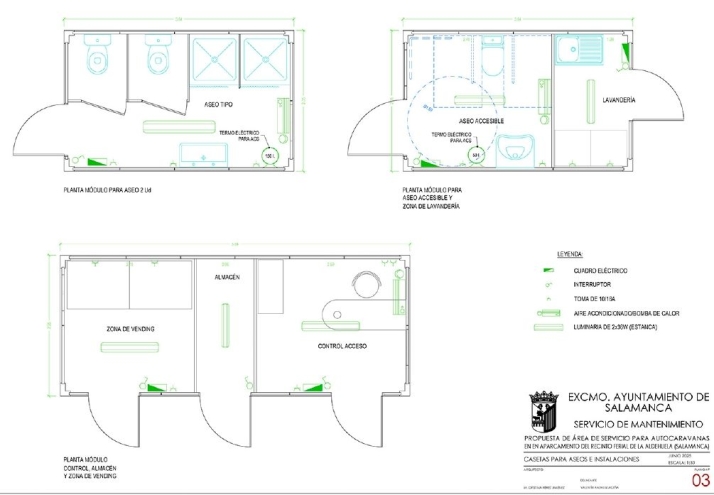 Así será el nuevo y moderno área para autocaravanas en Salamanca | Imagen 3