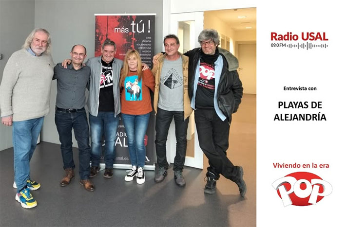Playas de Alejandr&iacute;a en Viviendo en la Era Pop (Radio USAL)