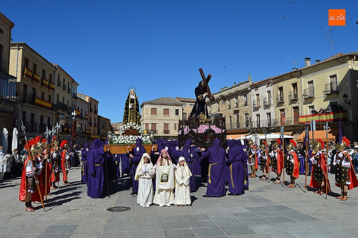 Santo Encuentro en Ciudad Rodrigo: procesión Viernes Santo