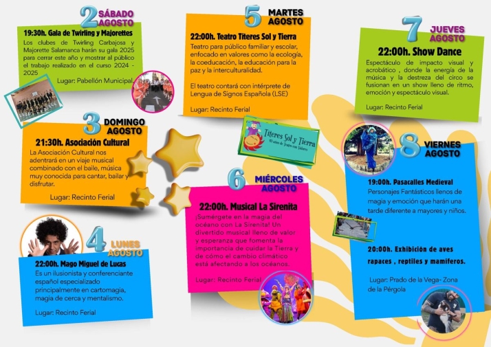 Todo preparado para el Verano Cultural de Carbajosa de la Sagrada | Imagen 2