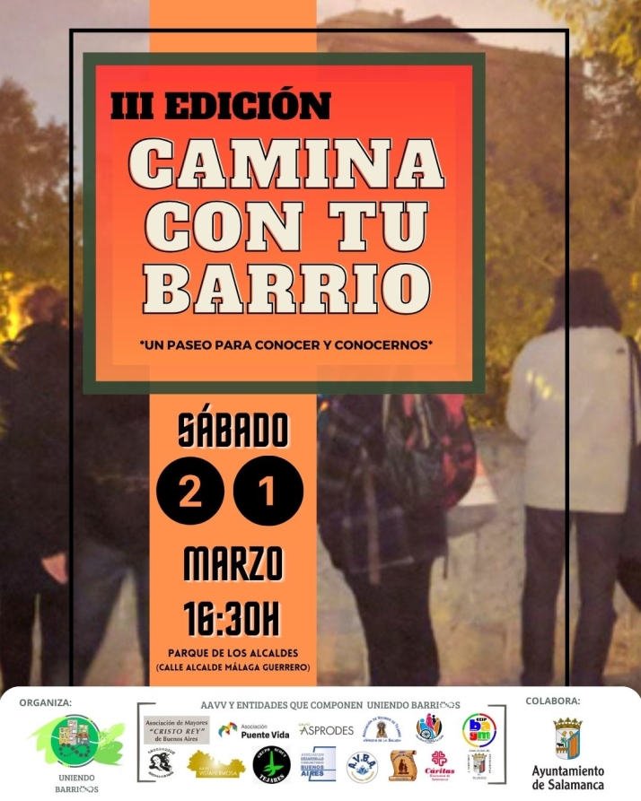 Colectivos del Trastormes Sur organizan este s&aacute;bado la marcha vecinal 'Camina con tu barrio' | Imagen 1