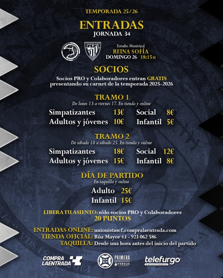 El Unionistas - Bilbao Athletic ser&aacute; 'D&iacute;a de ayuda al club': todo lo que necesitas saber sobre las entradas | Imagen 1