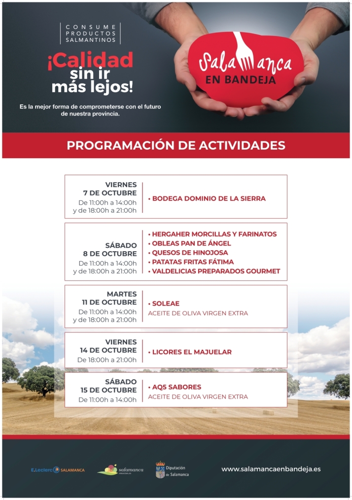 Los sabores de Salamanca toman E.Leclerc con degustaciones y 'showcooking'. Consulta el programa | Imagen 1