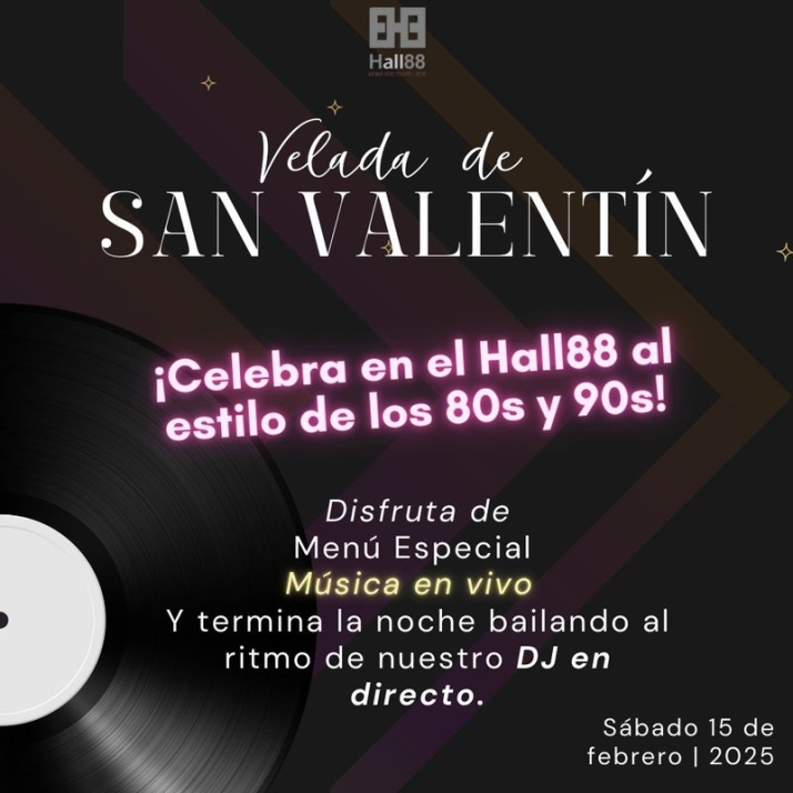 Atractivo menú de San Valentín en el Hall88 | Imagen 2