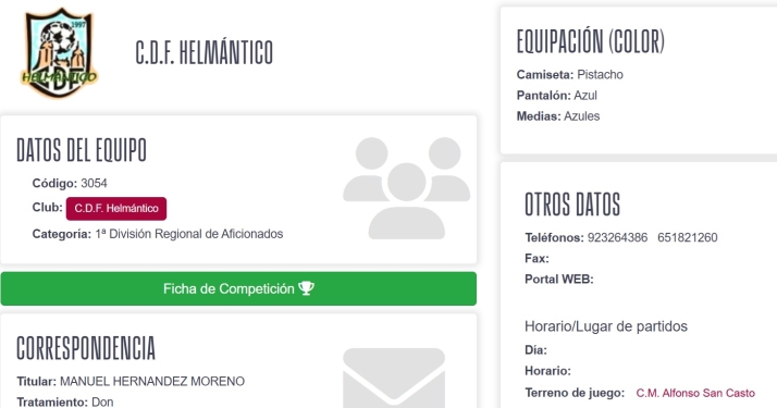 El Helmántico arrancará este curso sus partidos de Regional en el San Casto | Imagen 1