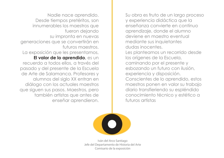 'El valor de lo aprendido' ampl&iacute;a su estancia en el Museo de Salamanca por su gran &eacute;xito | Imagen 2