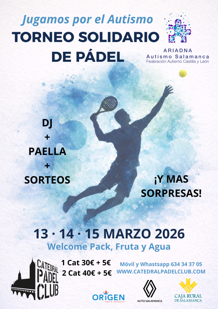 La Asociaci&oacute;n Ariadna y La Catedral del P&aacute;del celebrar&aacute;n un torneo para el impulso de su nueva vivienda destinada a menores tutelados con autismo | Imagen 1