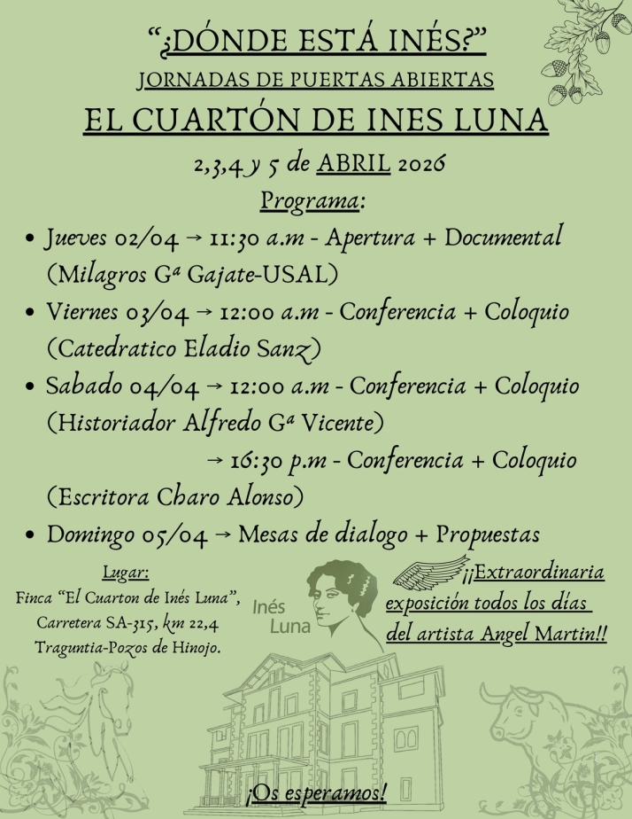 El esp&iacute;ritu de In&eacute;s Luna revive en la finca El Cuart&oacute;n con cuatro d&iacute;as de puertas abiertas | Imagen 1