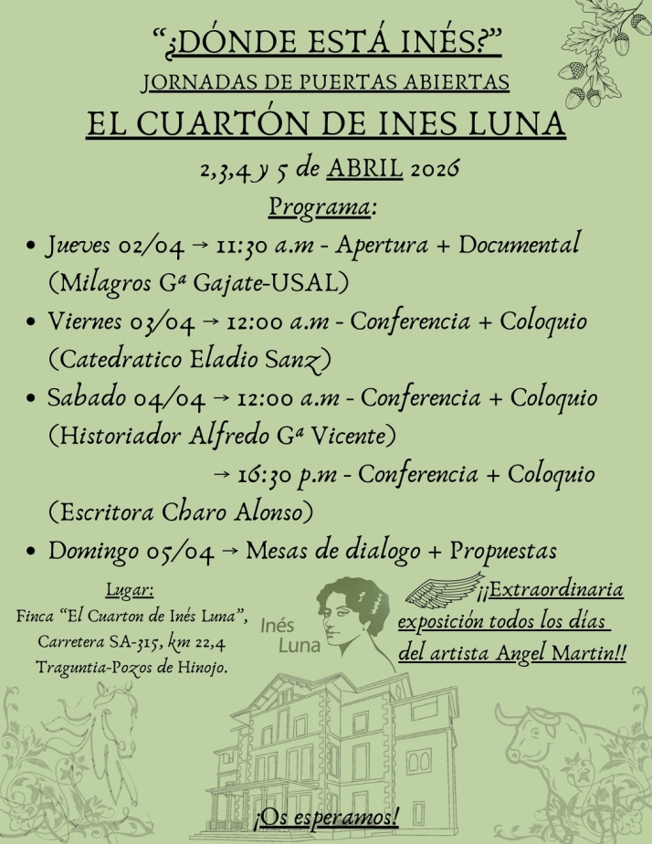 La finca El Cuart&oacute;n de In&eacute;s Luna inaugura sus segundas jornadas culturales | Imagen 1