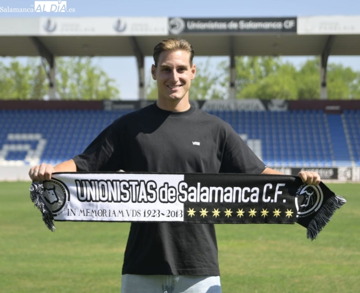 El 'modelo trampol&iacute;n' de Unionistas se activa: presenta a Olmedo y Marino y confirma el &eacute;xito de la venta de Mikel Serrano | Imagen 2