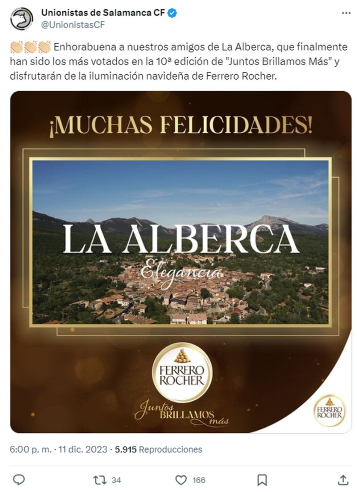 Felicidad absoluta en La Alberca: As&iacute; conocieron y reaccionaron los vecinos al proclamarse ganadora del concurso | Imagen 4