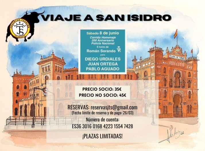 Juventud Taurina de Salamanca&nbsp;organiza un viaje a Las Ventas en San Isidro &nbsp; | Imagen 1
