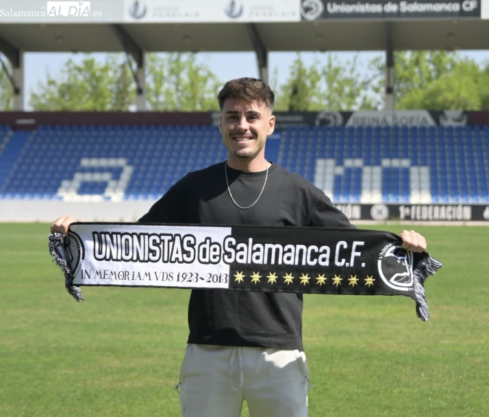 El 'modelo trampol&iacute;n' de Unionistas se activa: presenta a Olmedo y Marino y confirma el &eacute;xito de la venta de Mikel Serrano | Imagen 1