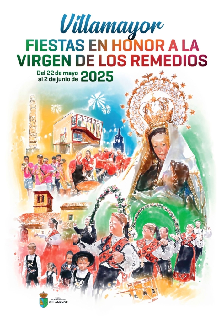 Villamayor se engalana para sus fiestas: un completo programa cultural y lúdico del 23 de mayo al 2 de junio | Imagen 1