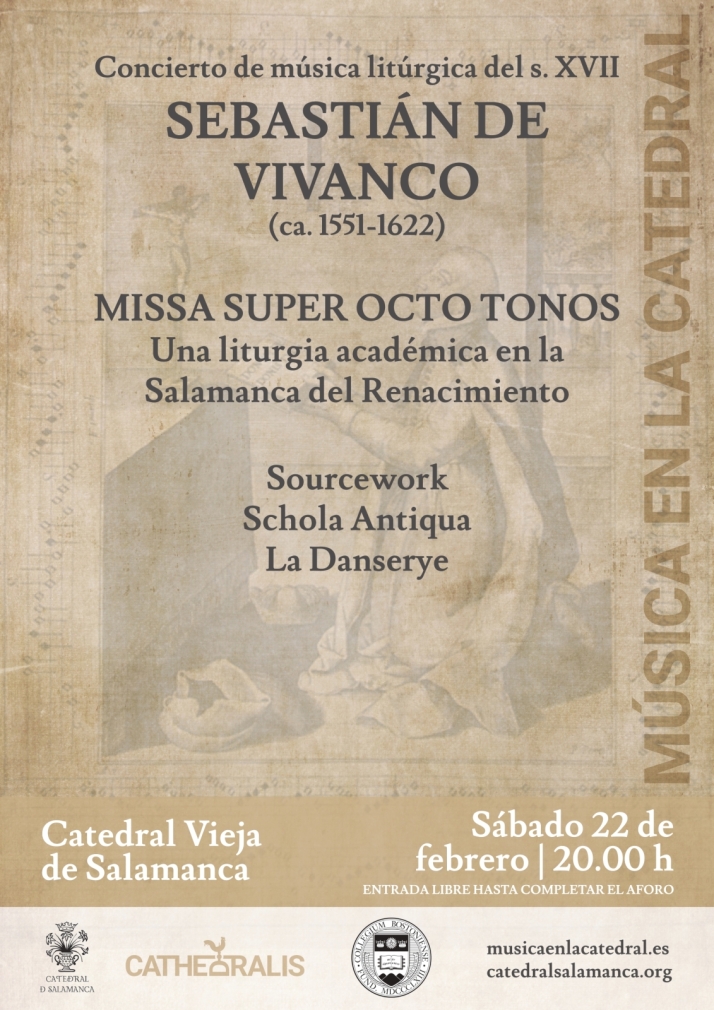 Homenaje a Sebastián de Vivanco y Susana Muñoz en la Catedral Vieja de Salamanca | Imagen 1