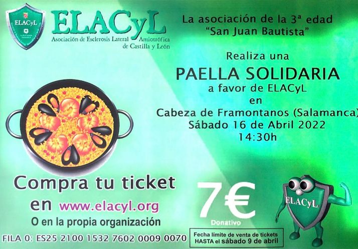 La Asociaci&oacute;n de Mayores de Cabeza de Framontanos organiza una jornada de actividades a beneficio de la ELACyL | Imagen 1