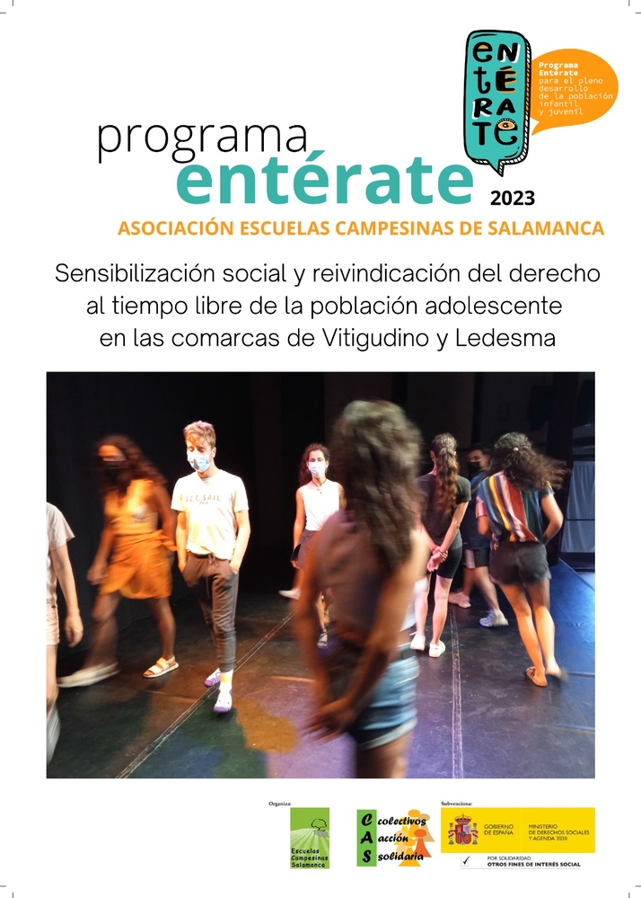 Escuelas Campesinas de Salamanca pone en marcha el programa 'Ent&eacute;rate'&nbsp; | Imagen 1