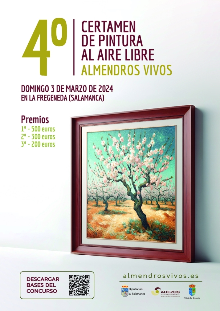 La Fregeneda vivir&aacute; el 3 de marzo el IV Certamen de Pintura Al Aire Libre &lsquo;Almendros Vivos&rsquo; | Imagen 1
