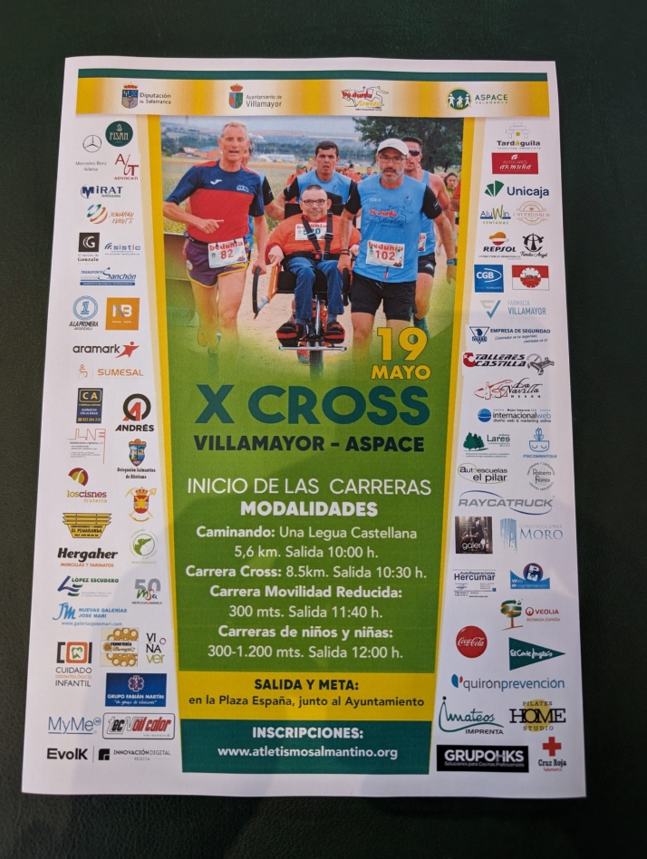 El X Cross Popular Villamayor - Aspace se celebrar&aacute; el 19 de mayo con varias modalidades de carrera | Imagen 1