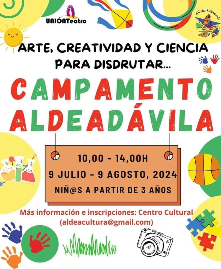 El Ayuntamiento de Aldead&aacute;vila promueve un campamento de verano dedicado a las artes esc&eacute;nicas | Imagen 1