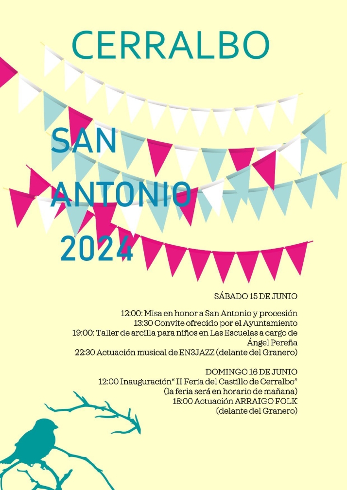 Cerralbo celebra San Antonio con los actos religiosos y un rico convite | Imagen 1