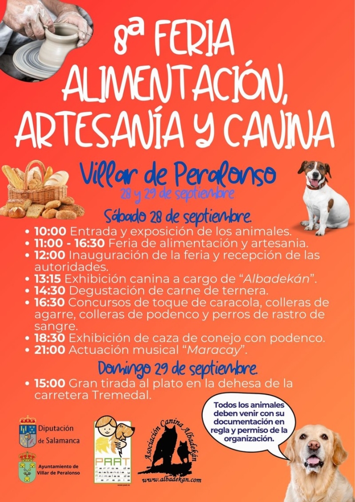 Villar de Peralonso tiene todo dispuesto para la VIII Feria de Alimentaci&oacute;n, Artesan&iacute;a y Canina | Imagen 1