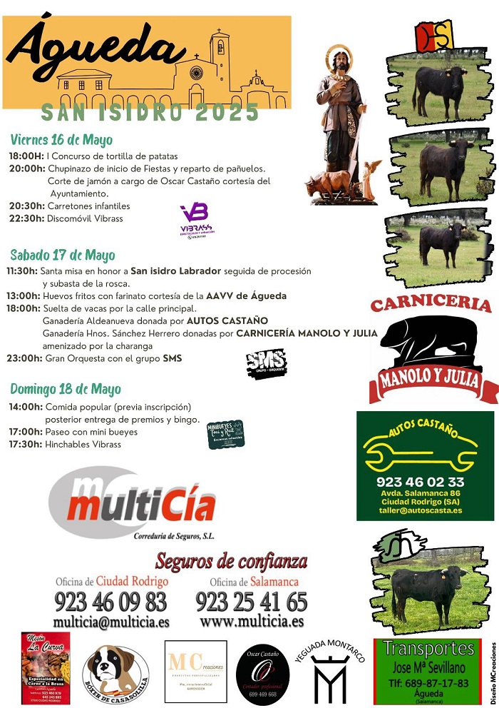 De concurso de tortillas a suelta de vacas: &Aacute;gueda se vuelca con sus fiestas patronales | Imagen 1