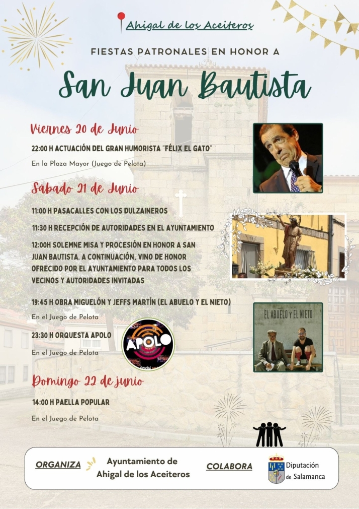 Ahigal de los Aceiteros se prepara para un San Juan lleno de humor, música y tradición popular | Imagen 1