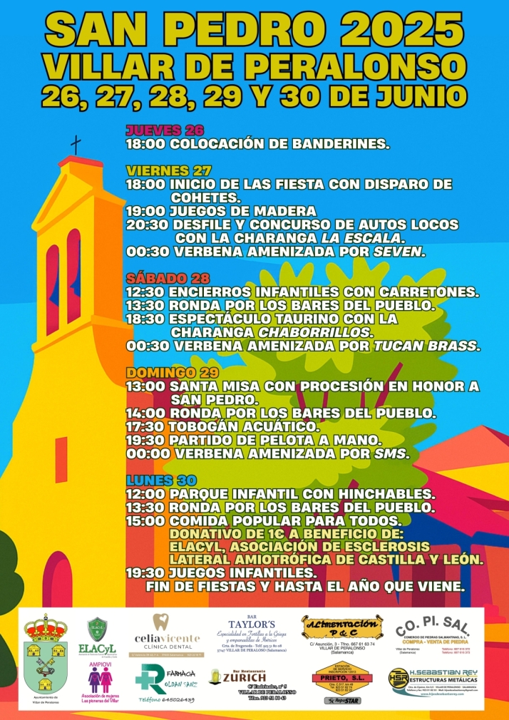 Las fiestas de San Pedro en Villar de Peralonso: autos locos, tradici&oacute;n taurina y apoyo solidario a ELACYL | Imagen 1